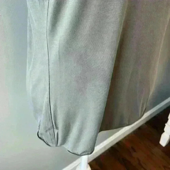 Armani Collezioni T-shirt size 12 gray/green color.  NWT from Neiman Marcus - Picture 4 of 10